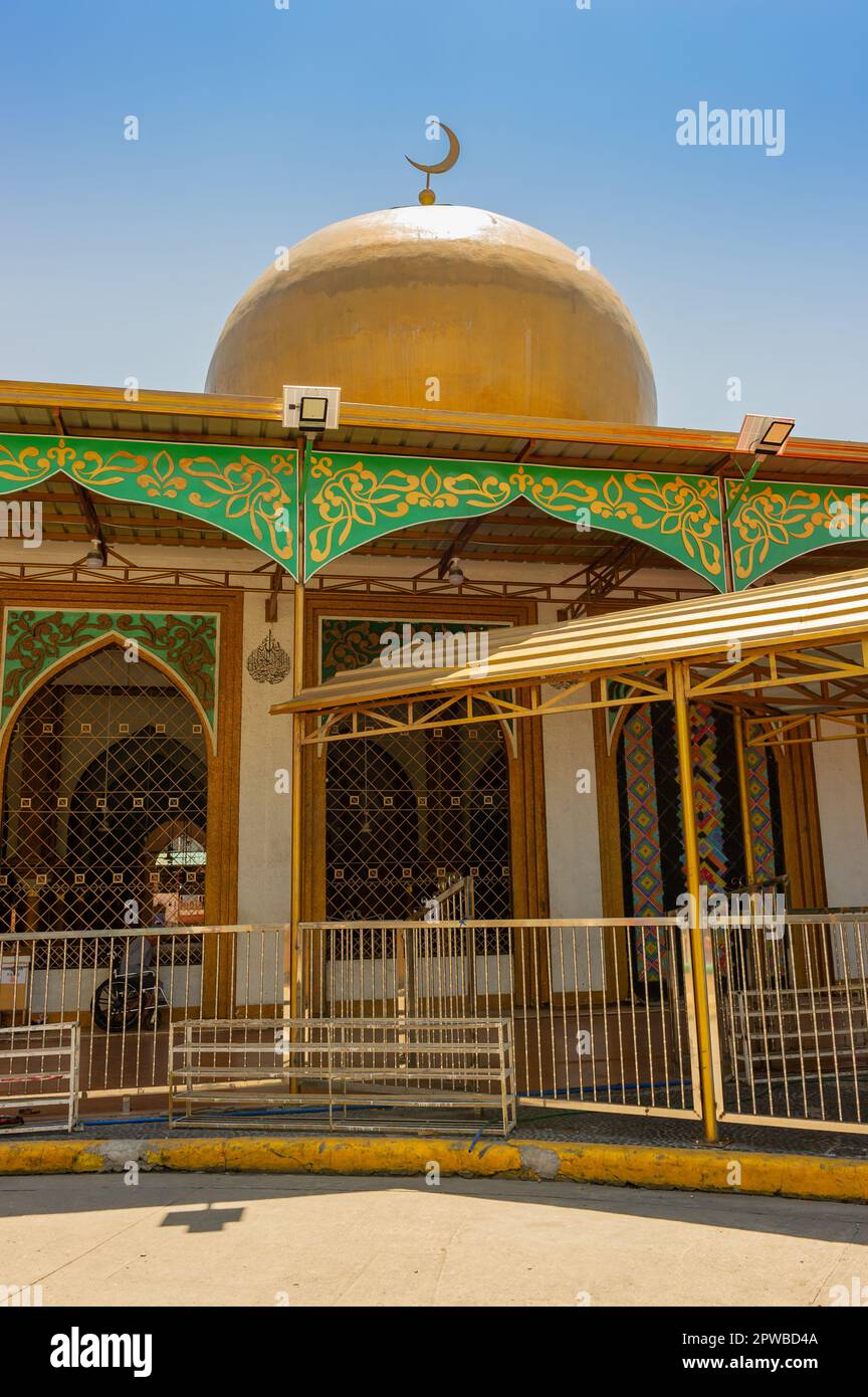 Manila Goldene Moschee in der Triskelion Islamic Community, Manila, Philippinen Stockfoto