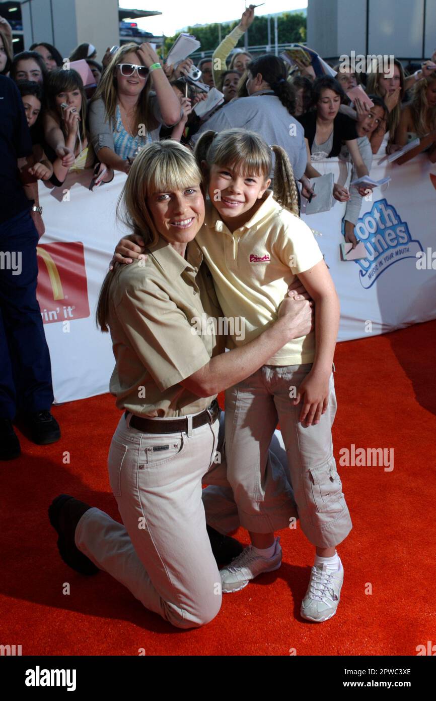 Bindi Irwin und Terri Irwin bei den Nickelodeon Australian Kids' Choice Awards 2007 im Sydney Entertainment Centre. 10.10.07. Sydney, Australien. Stockfoto