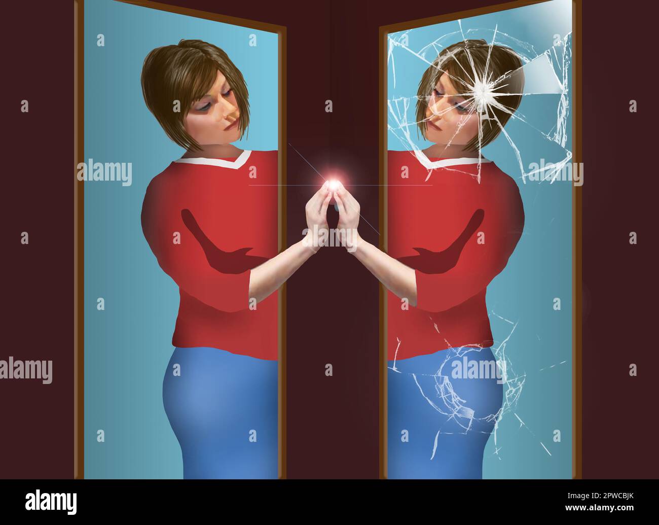 Sich selbst und seine eigenen Gefühle in Kontakt zu bringen, ist das Thema dieser 3D