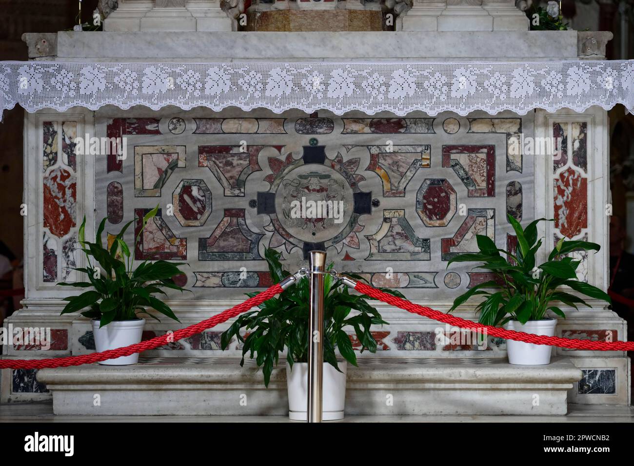 Diokletianpalast, Sveti Duje Kathedrale, Altar, Detail, Innenansicht ...