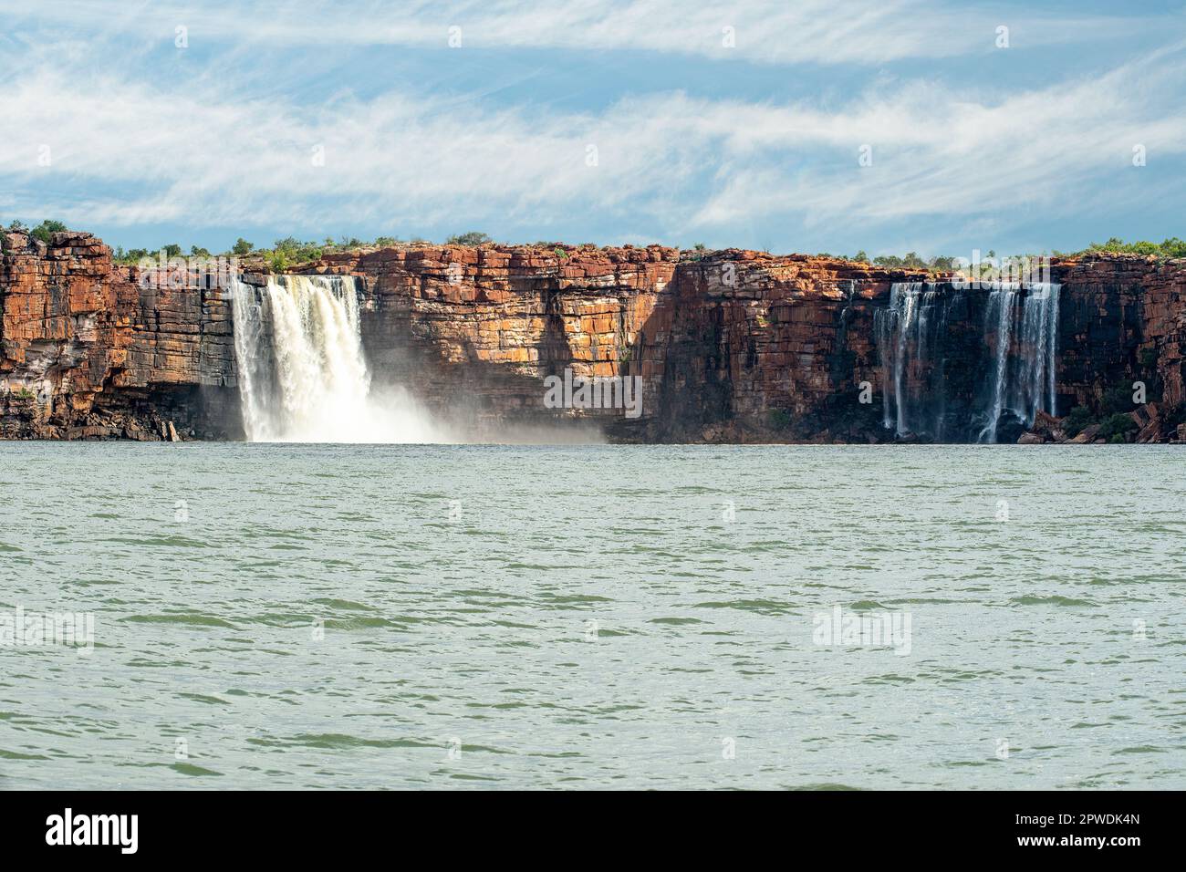 Glycosmis Falls, Kimberley Coast, WA, Australien Stockfoto