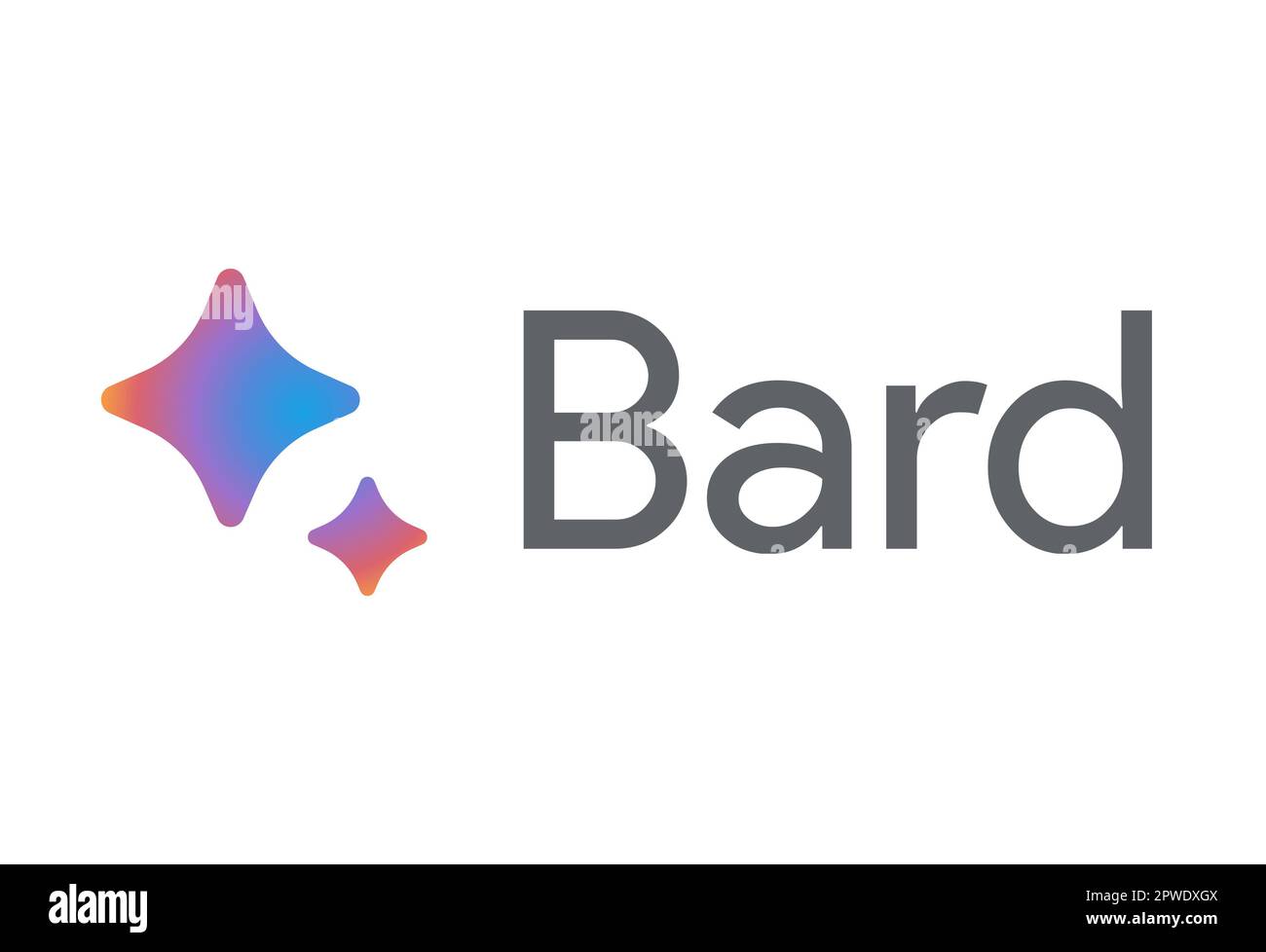 Google Bard Logo Stockfoto