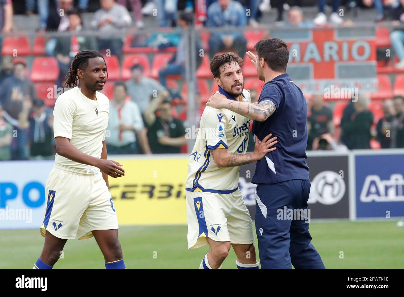 Stadio Giovanni Zini, Cremona, Italien. 30. April 2023. Serie A Fußball