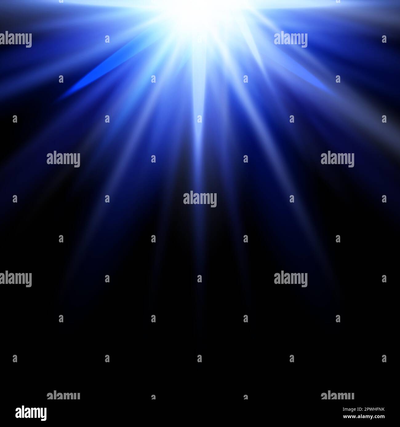 Abstrakter Hintergrund mit blauem Sternenmuster Stock Vektor