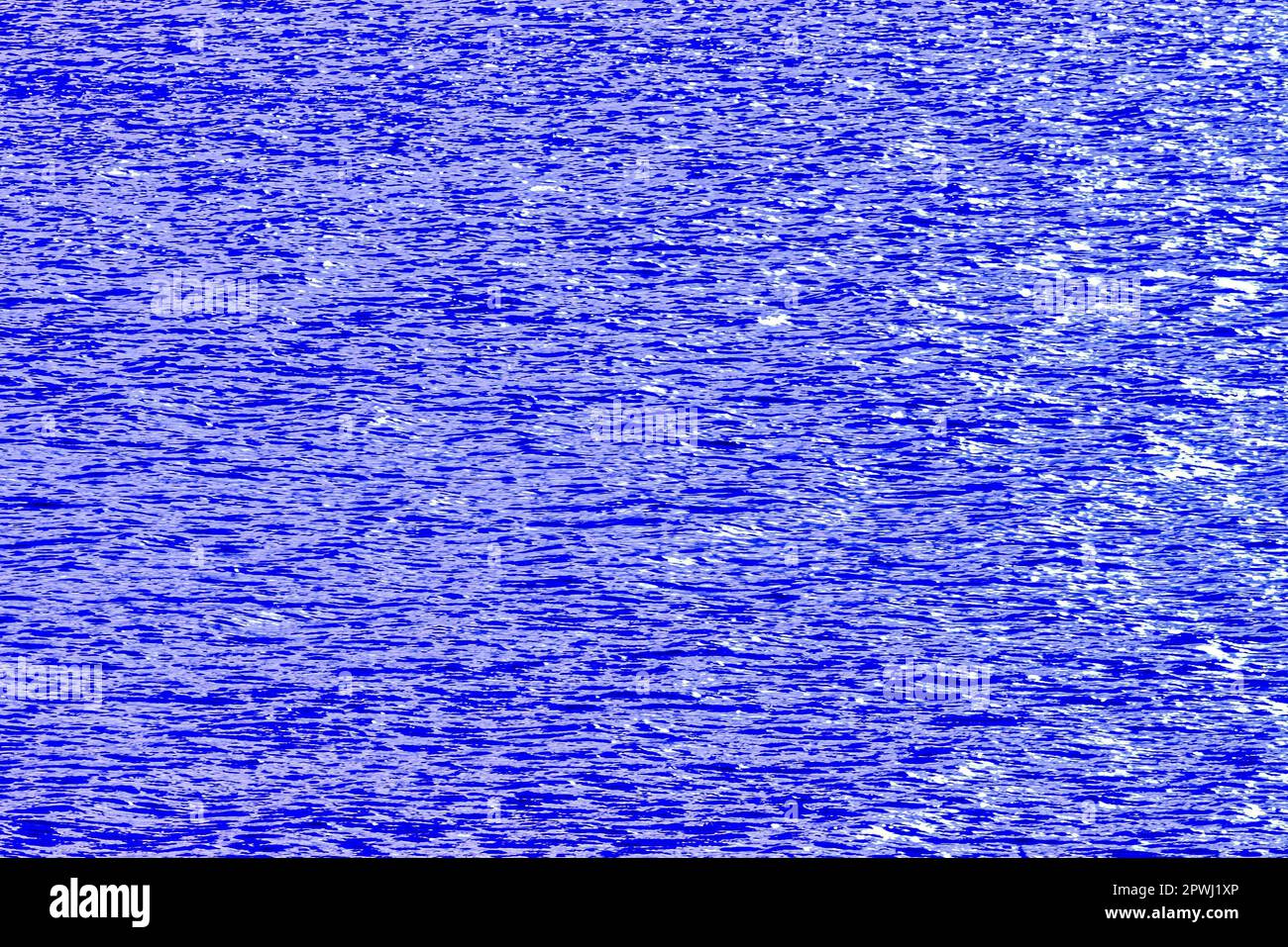 Hintergrund Wasserspiegel nahe Zeewolde verschiedenfarbige Spiegelung des Veluwemeerarmes Stockfoto