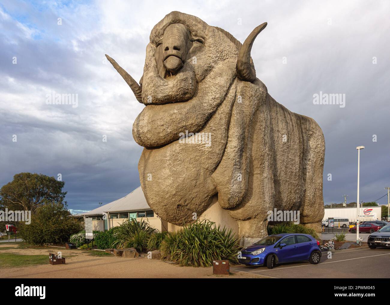 Das Big Merino Monument in Goulburn, New South Wales, Australien Stockfoto