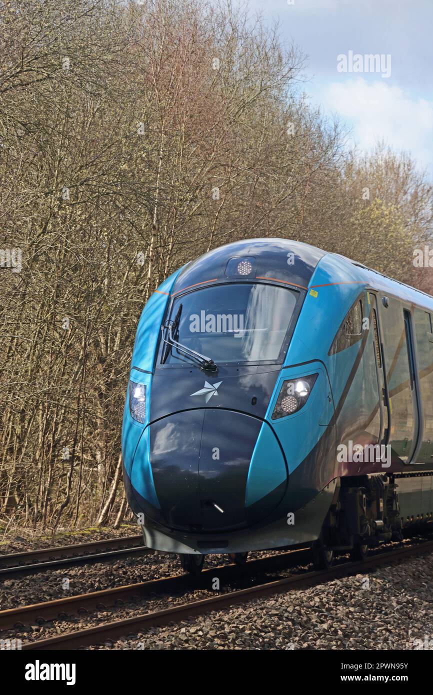 Diesel-Elektrozug TransPennine, 802211 Stockfoto