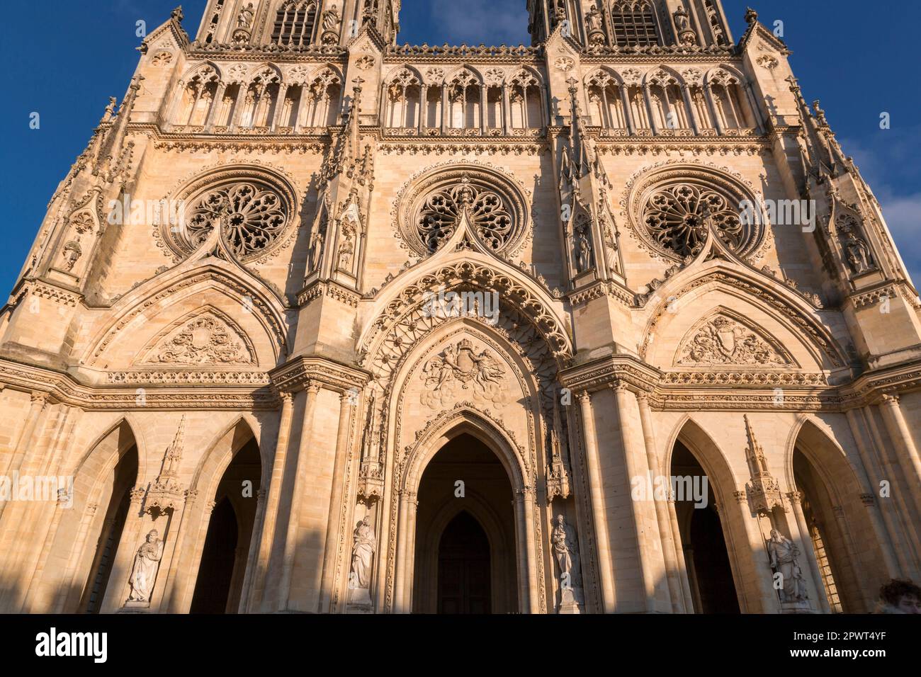 Orléans Kathedrale Sainte-Croix d'Orleans ist eine römisch-katholische Kirche am Sainte-Croix Square, Orleans, Frankreich. Stockfoto