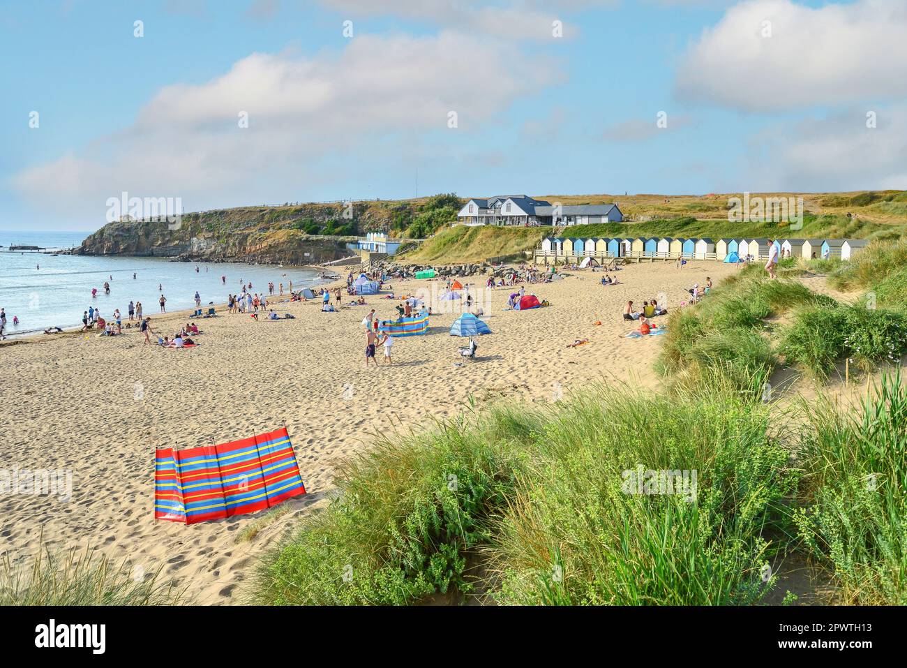 Summerleaze Beach, Bude, Cornwall, England, Vereinigtes Königreich Stockfoto