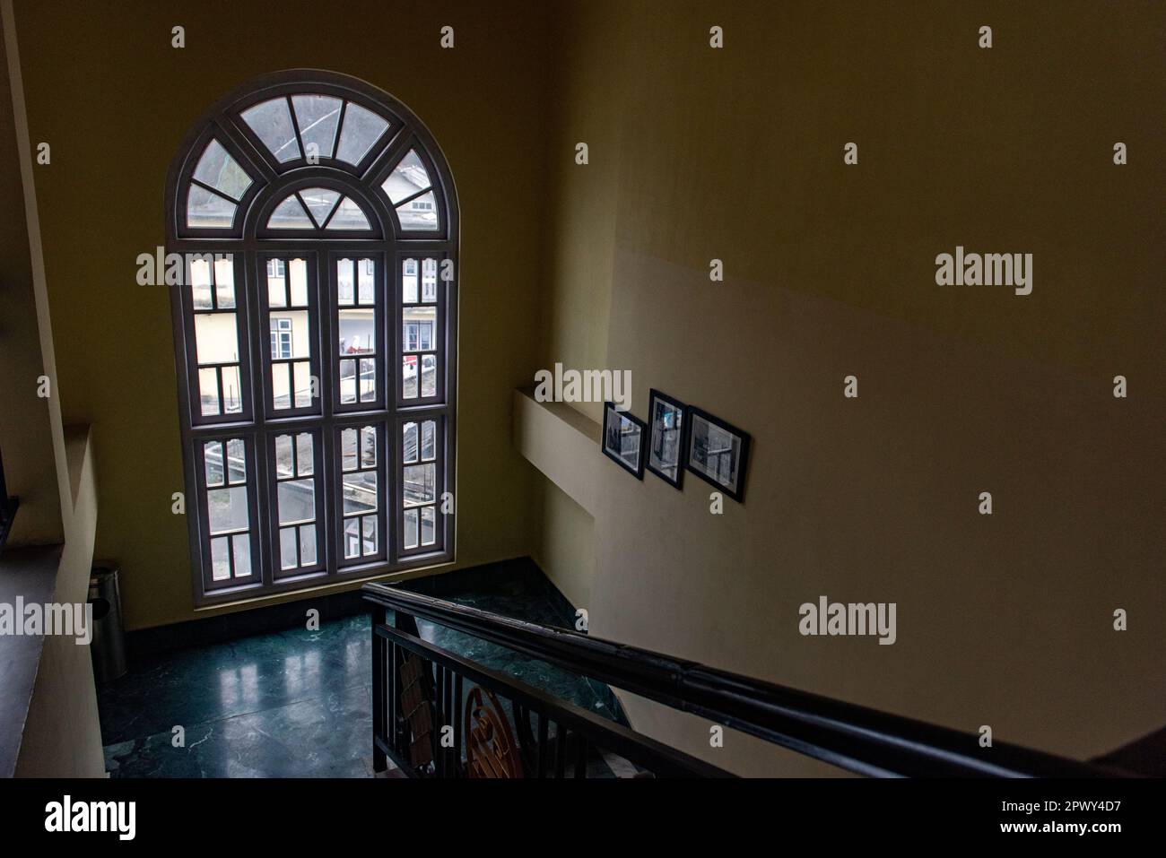 Lachung ist eine Stadt- und Bergstation im Nordosten von Sikkim, Indien. Es liegt im Nord-Sikkim-Viertel nahe der Grenze zu Tibet. Stockfoto