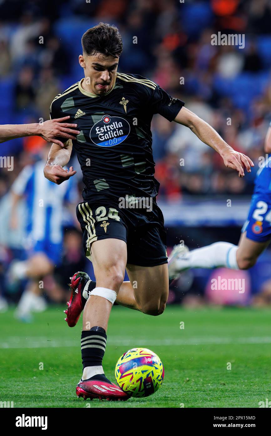 BARCELONA MÄRZ 18 Gabri Veiga in Aktion beim LaLigaSpiel zwischen