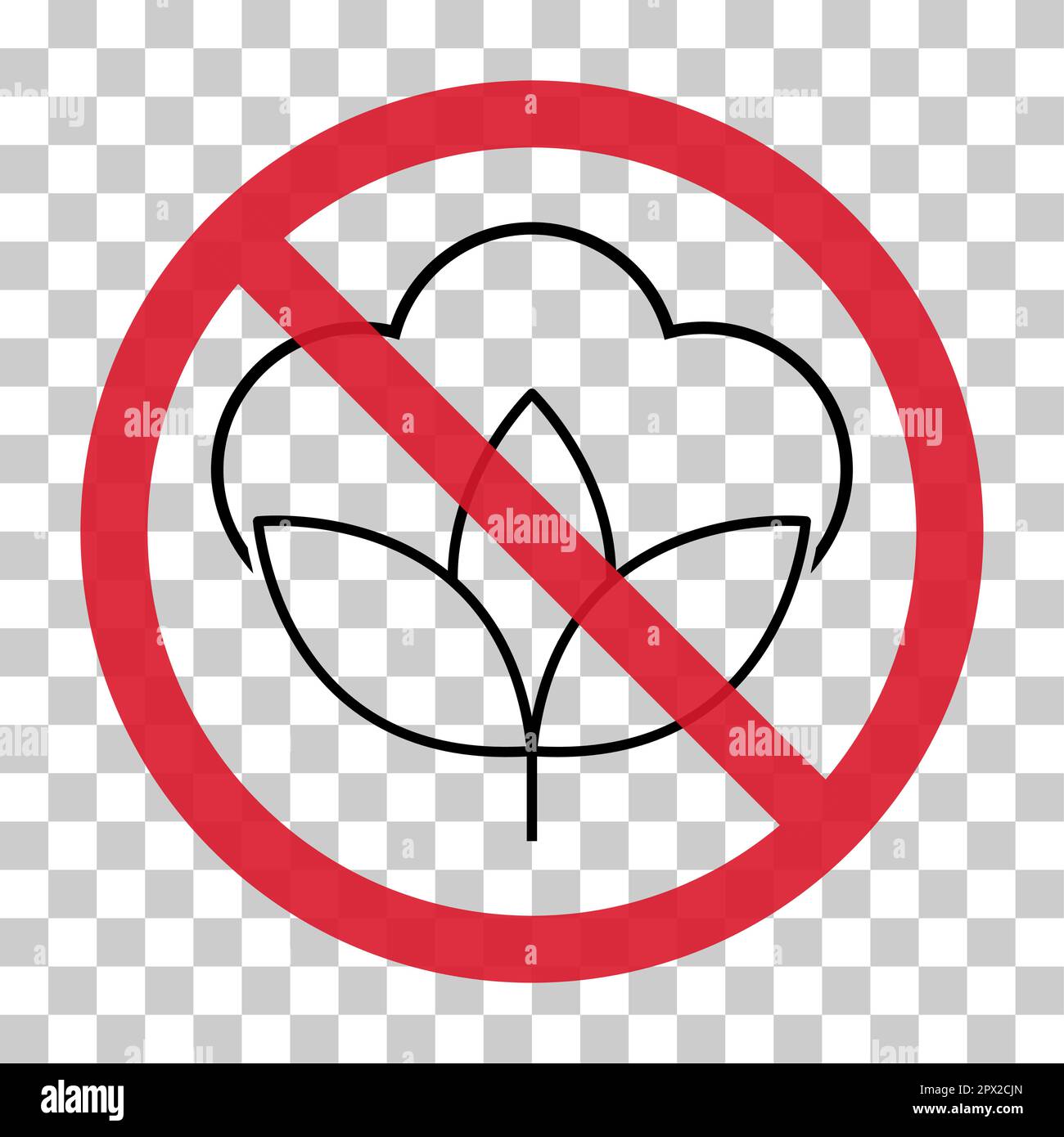 Bio-Baumwollsymbol, natürliches Kleidungssymbol, Web-Grafik-Vektordarstellung. Stock Vektor