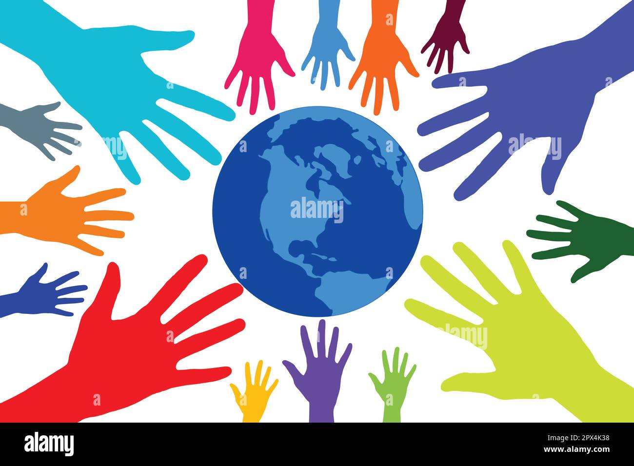 Welttag Für Kulturelle Vielfalt Für Dialog Und Entwicklung. Vektordarstellung. Geeignet für Grußkarten, Poster und Banner Stock Vektor