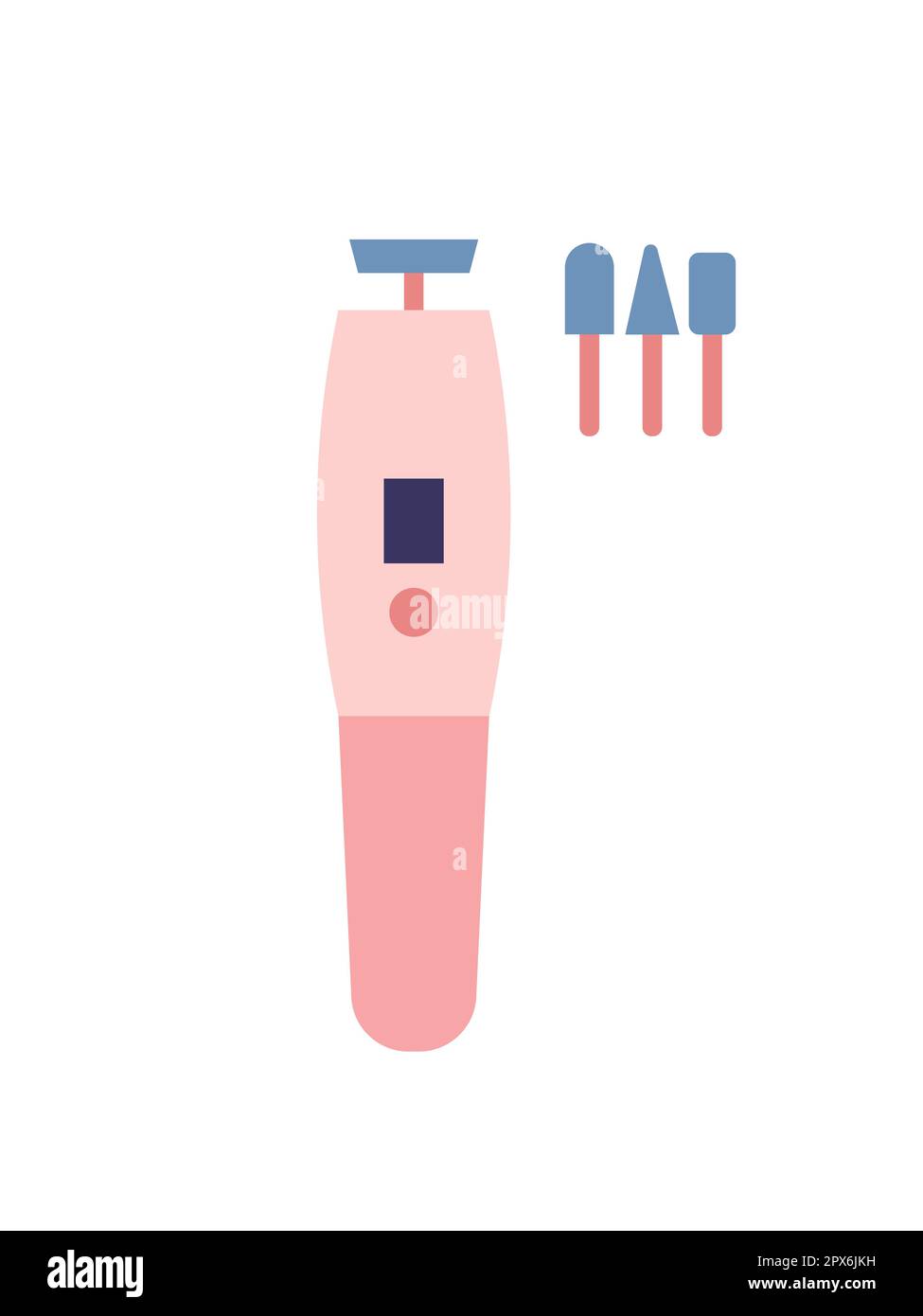 Elektrische Schleifmaschine Stock Vektor