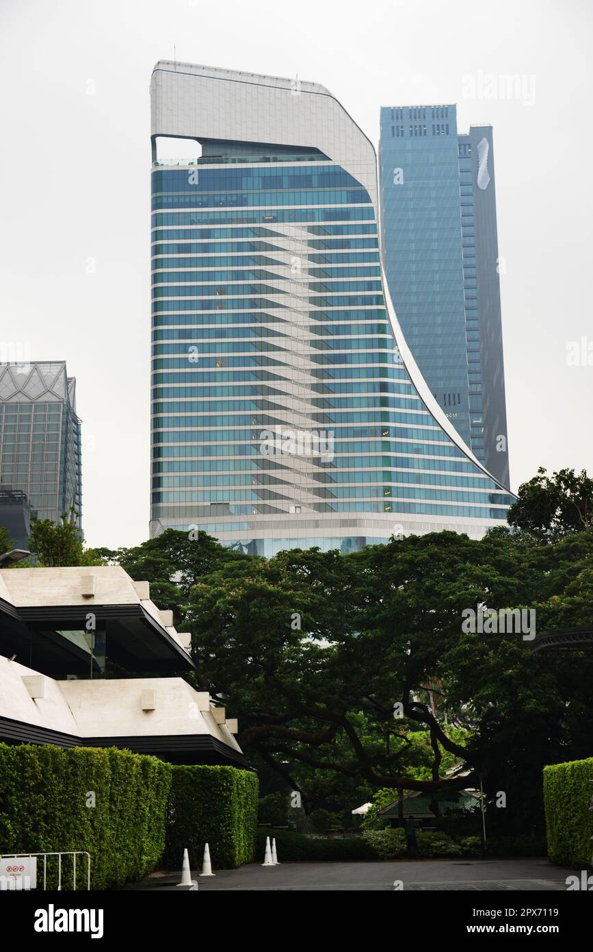 Das Park Hyatt Hotel in Bangkok, Thailand. Stockfoto