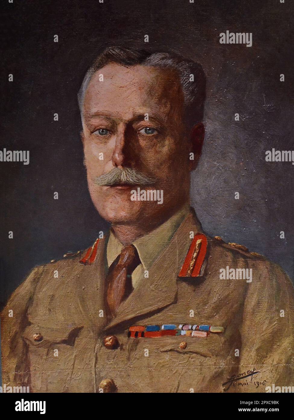Sir Douglas Haig. Oberbefehlshaber der britischen Armee in Frankreich Stockfoto