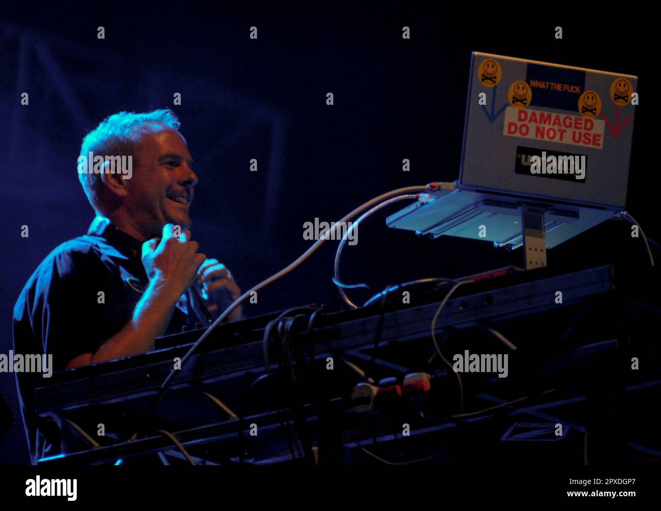 Fat Boy Slim - Norman Cook, V2009, Hylands Park, Chelmsford, Essex, Großbritannien - 22. August 2009 Stockfoto