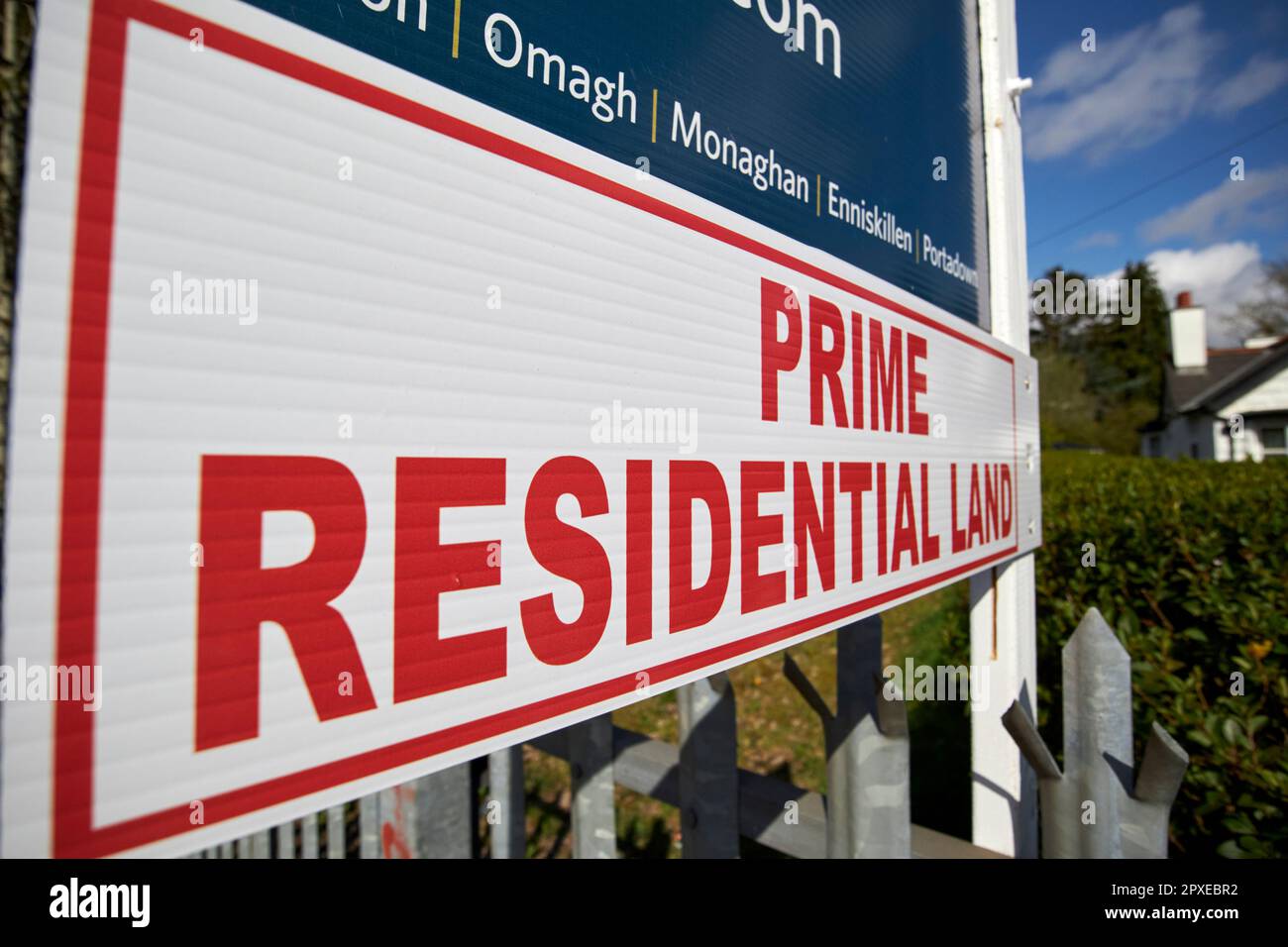 hauptwohngrundstück zum Verkauf in balmoral bt9 South belfast Northern ireland uk Stockfoto