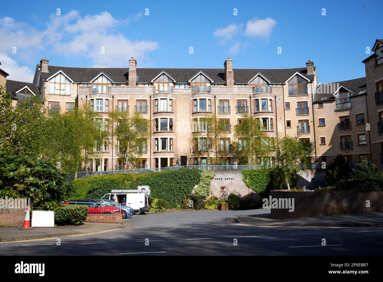 park Royal Apartments balmoral bt9 South belfast Northern ireland uk Stockfoto