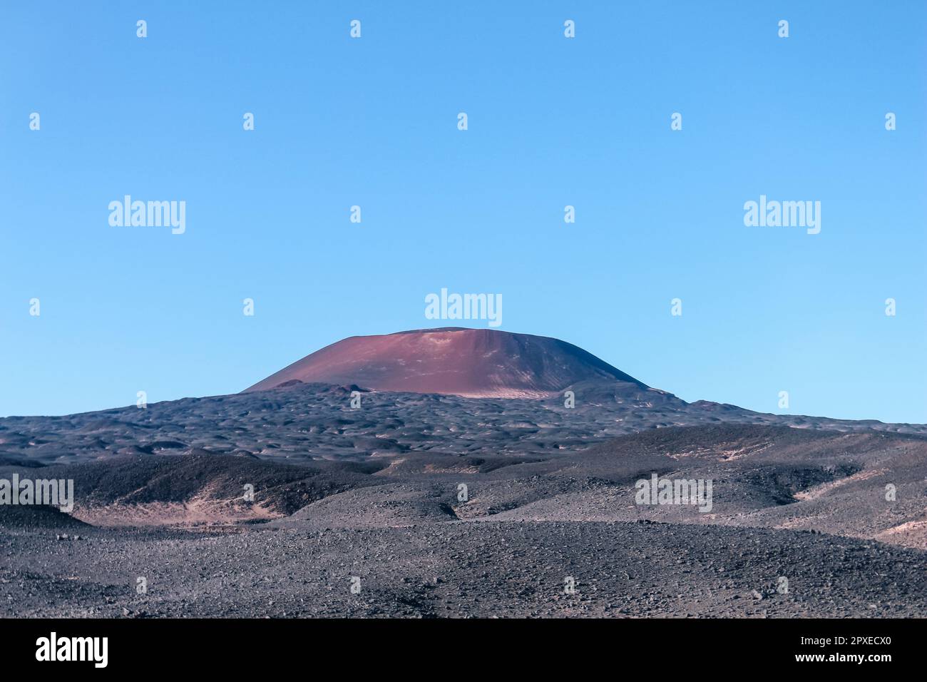 Ein malerischer Blick auf den Vulkan Carachi Pampa, Catamarca, Argentinien Stockfoto