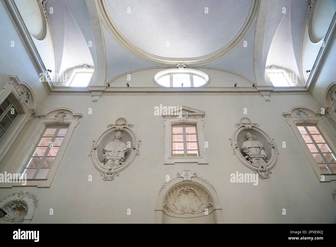 Design Week, FUORI SALONE, Chiostro Grande di San Simpliciano, Mailand, Lombardei, Italien, Europa Stockfoto