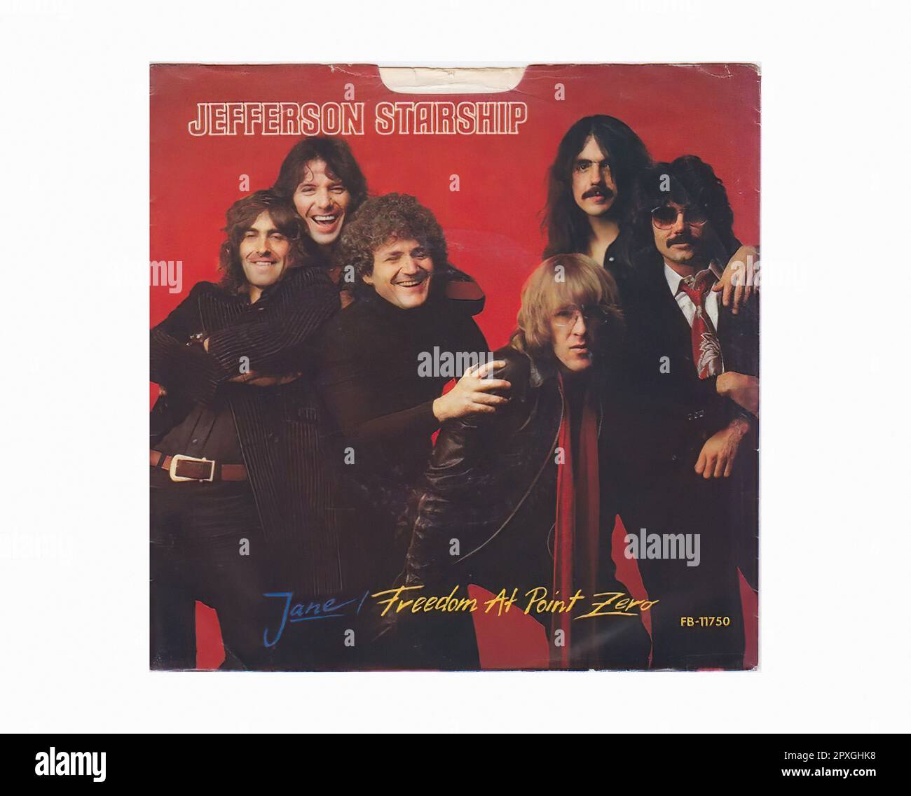 Jefferson Starship - 1979 10 A - Vintage 45 U/MIN Musik Vinyl Schallplatte Stockfoto