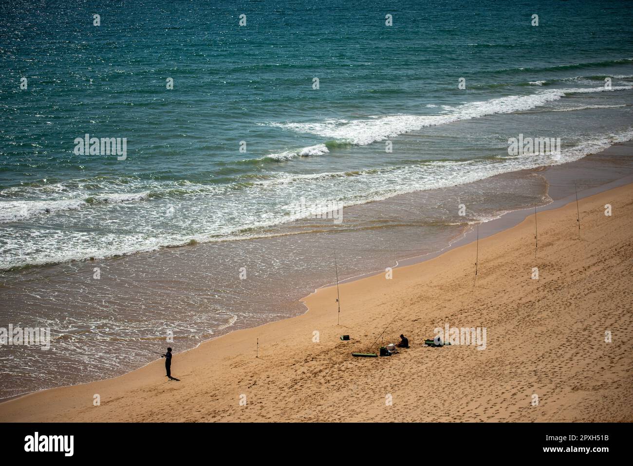 Das Haff Vom Meer Trennender Sandstreifen Dies ist eine Sammlung von Fotos, die am Strand gemacht wurden. Wir