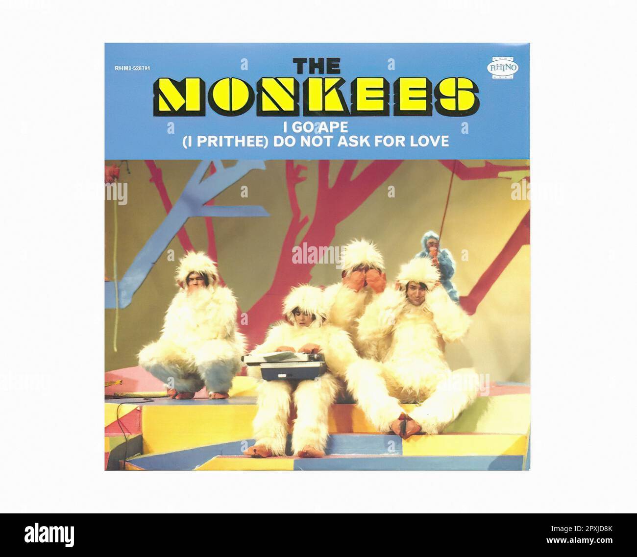 Monkees - 2011 01 B - Vintage 45 U/MIN Musik Vinyl Schallplatte Stockfoto