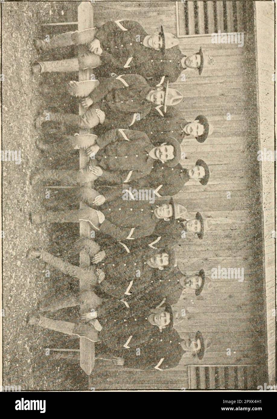 „Geschichte des einhunderteinundsechzigsten Regiments, Indiana Volunteer Infanterie“ (1899) Stockfoto