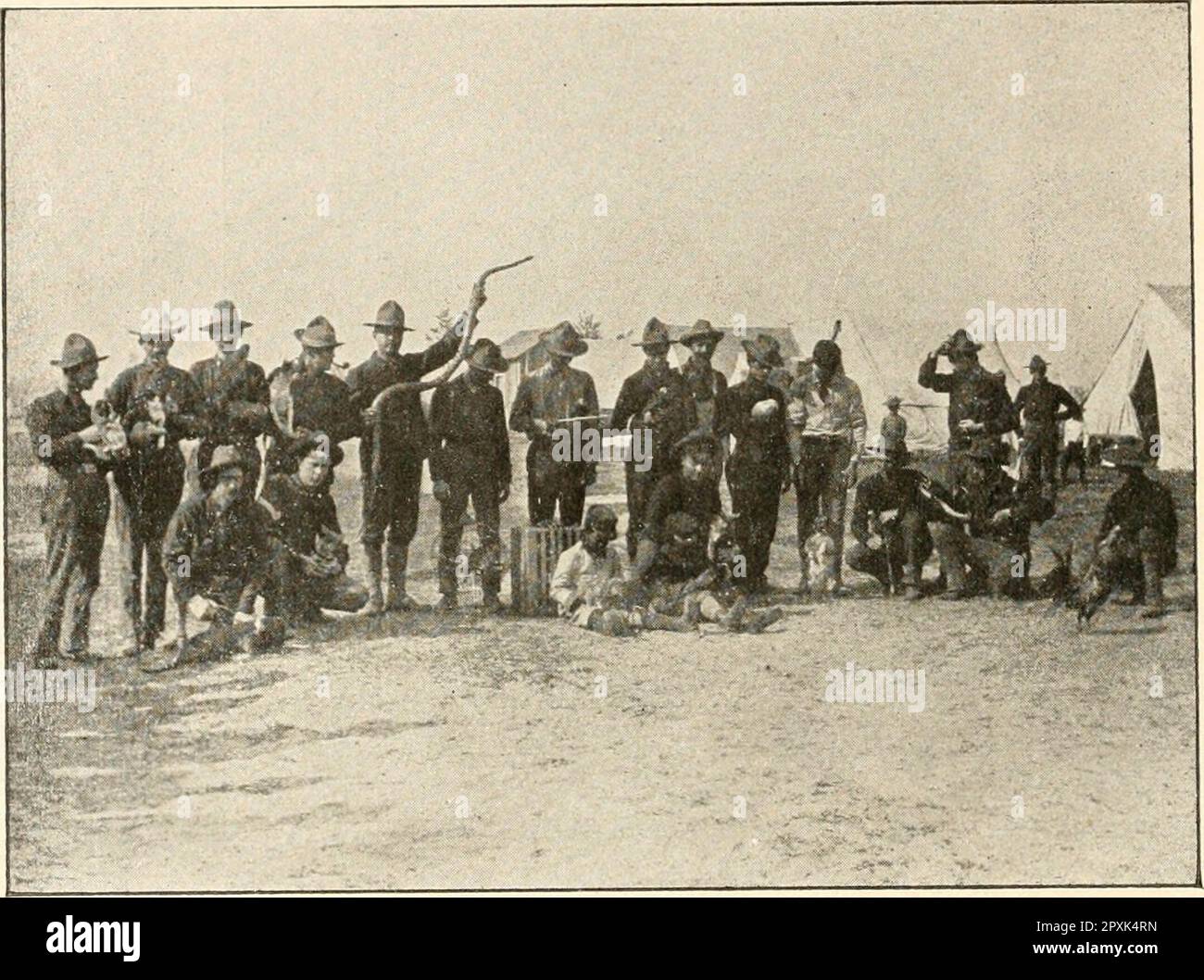 „Geschichte des einhunderteinundsechzigsten Regiments, Indiana Volunteer Infanterie“ (1899) Stockfoto