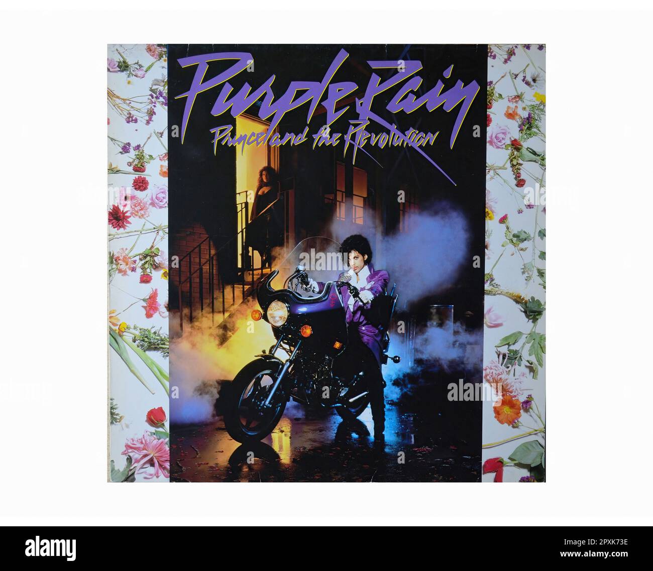 Prince and the Revolution - Purple Rain - Vintage L.P Musik Vinyl Schallplatte Stockfoto