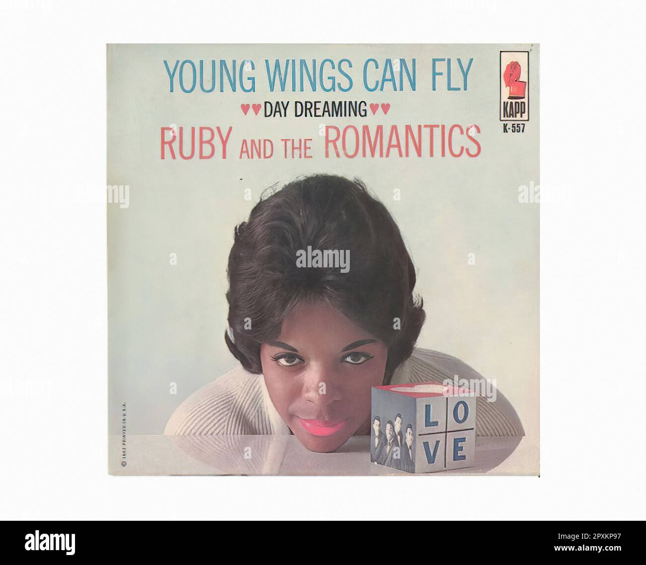 Rubin und Romantik - 1963 10 A - Vintage 45 U/MIN Musik Vinyl Schallplatte Stockfoto