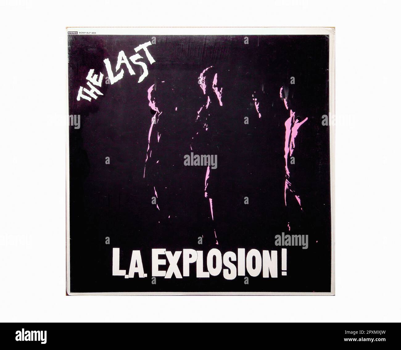 Der Letzte - L.A. Explosion [1979] – Schallplattenhülle Aus Vinyl Im Vintage-Stil Stockfoto