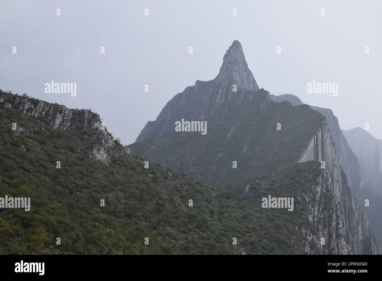 La Huasteca Mountains, Santa Catarina, Mexiko Stockfoto