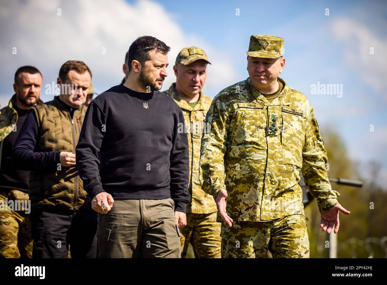 Während einer Arbeitsreise in die Region Volyn besuchte der ukrainische