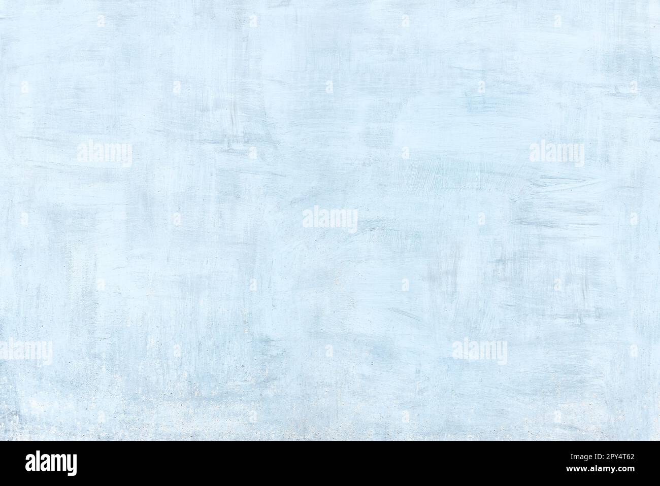 Abstrakter blau gestrichener Hintergrund mit Pinselstrich Stockfoto