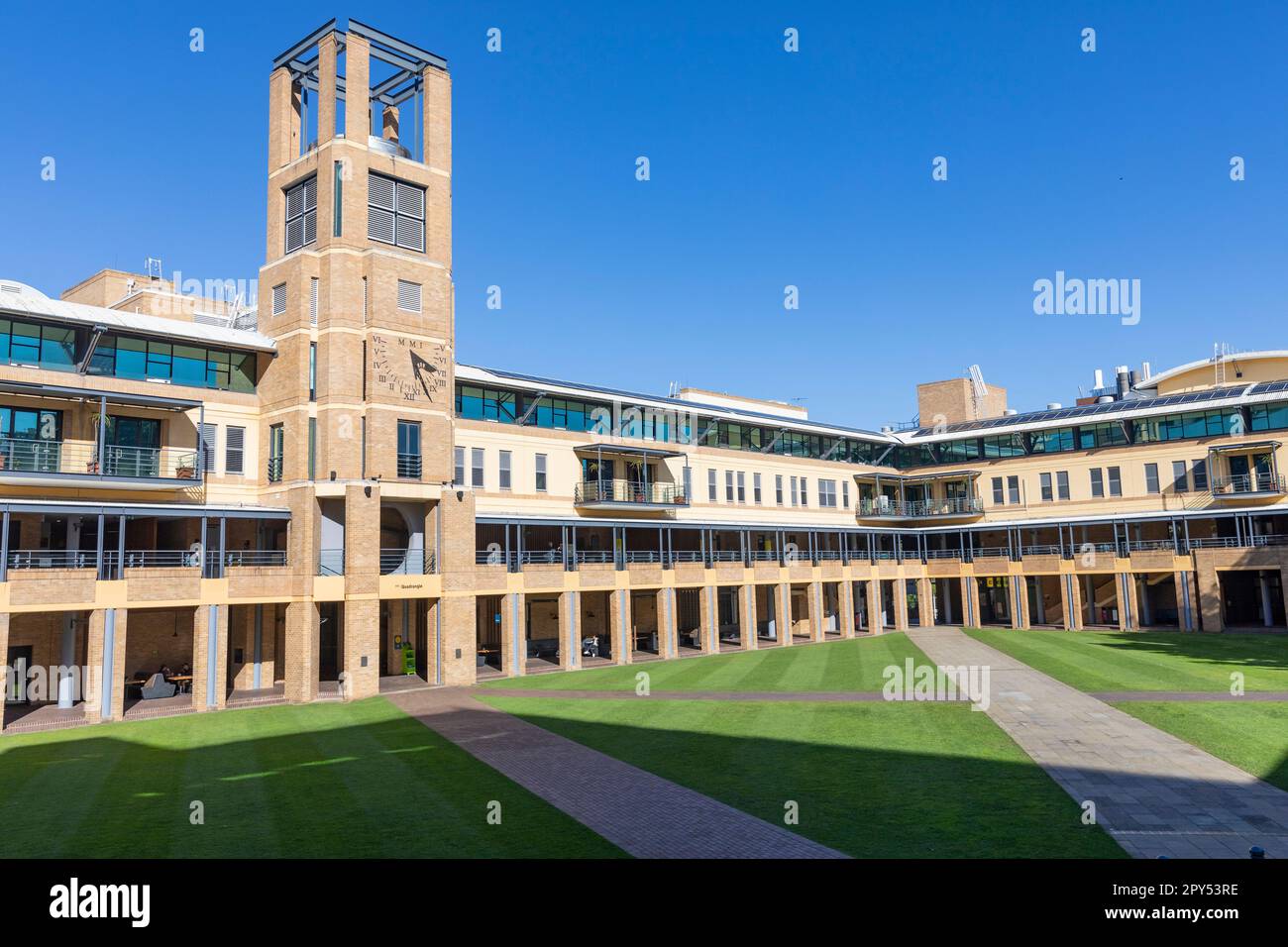 UNSW, University of New South Wales und Viereckgebäude, Kensington Campus, Sydney, NSW, Australien 2023 Stockfoto