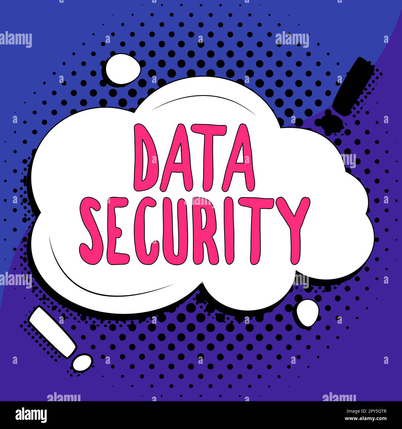Schreiben Anzeigen von Text Datensicherheit. Konzeptionelle Fotovertraulichkeit Festplattenverschlüsselung Sicherungen Passwortabschirmung Stockfoto