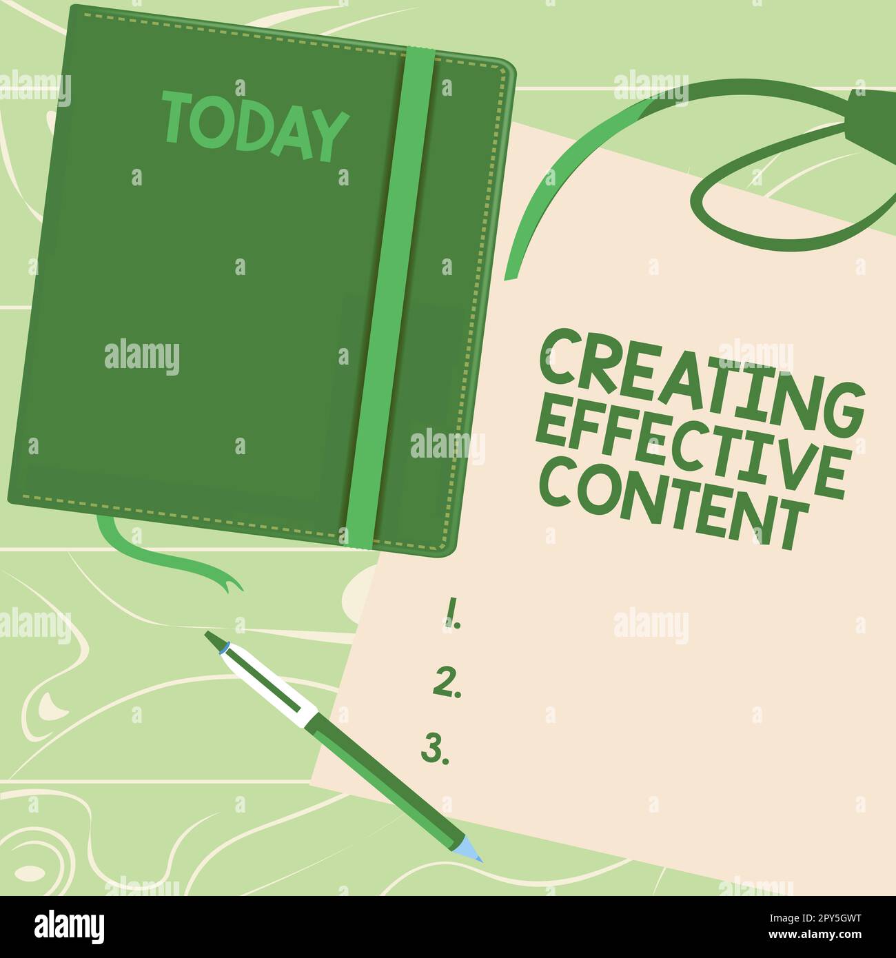 Konzeptionelle Beschriftung effektive Inhalte erstellen. Konzeptionelles Foto wertvolle Informationen informativ benutzerfreundlich Stockfoto