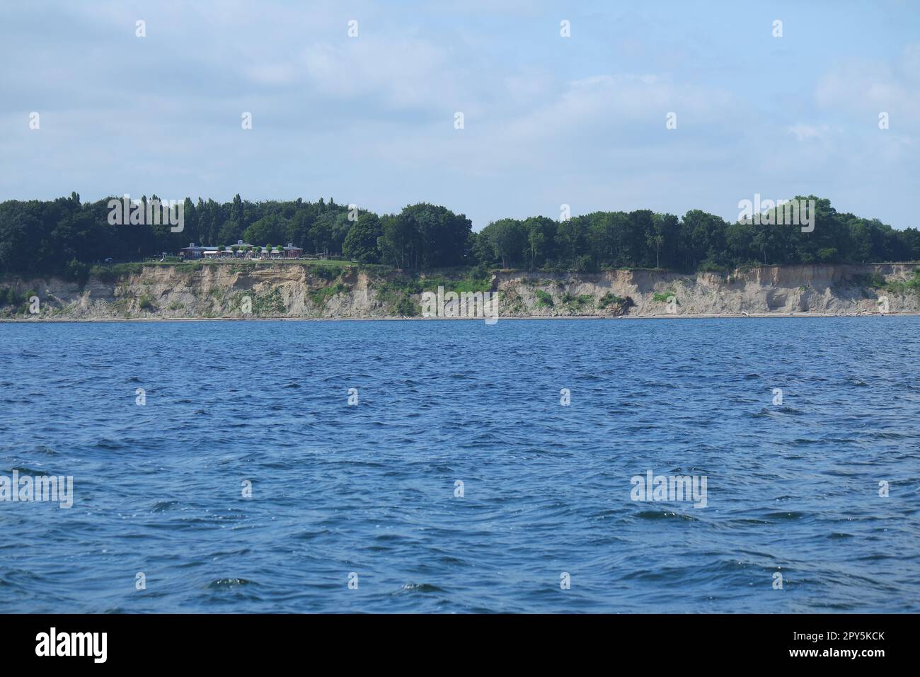 Brodtener Steilküste, Bucht von Lübeck, LÃ¼beck Stockfoto