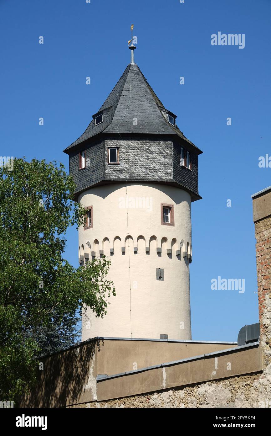 SachsenhÃ¤User Warte in Frankfurt-Sachsenhausen Stockfoto