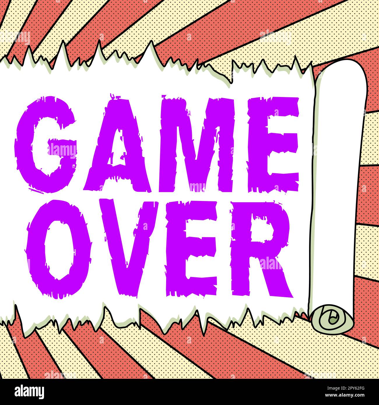 Inspiration zeigt Zeichen Game Over. Internet-Konzept Eine Situation in einem bestimmten Sport, die sein Finale oder Ende erreichen Stockfoto