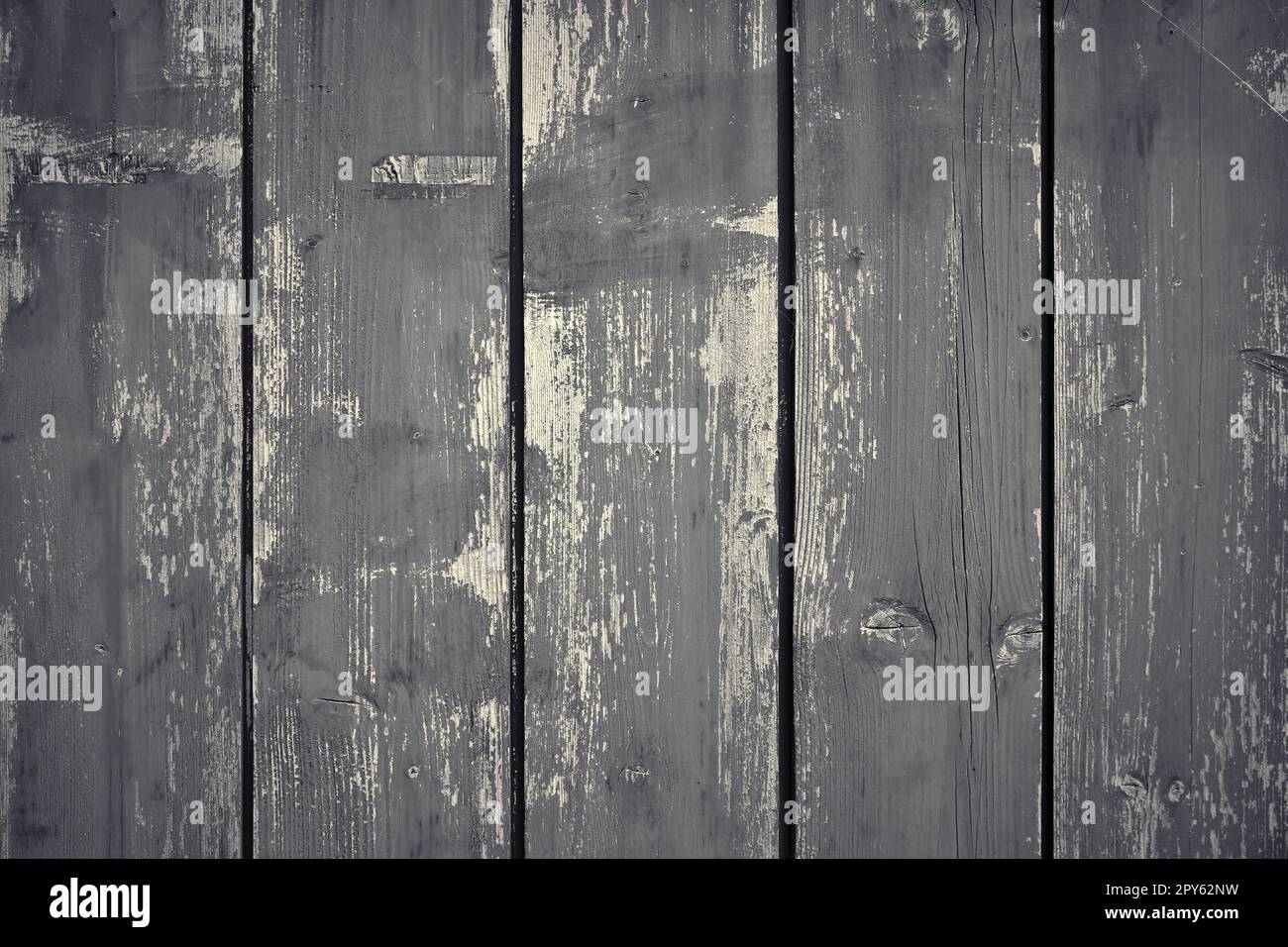 Holzoberfläche mit Brettern und Körnentexturen in hoher Auflösung. Stockfoto