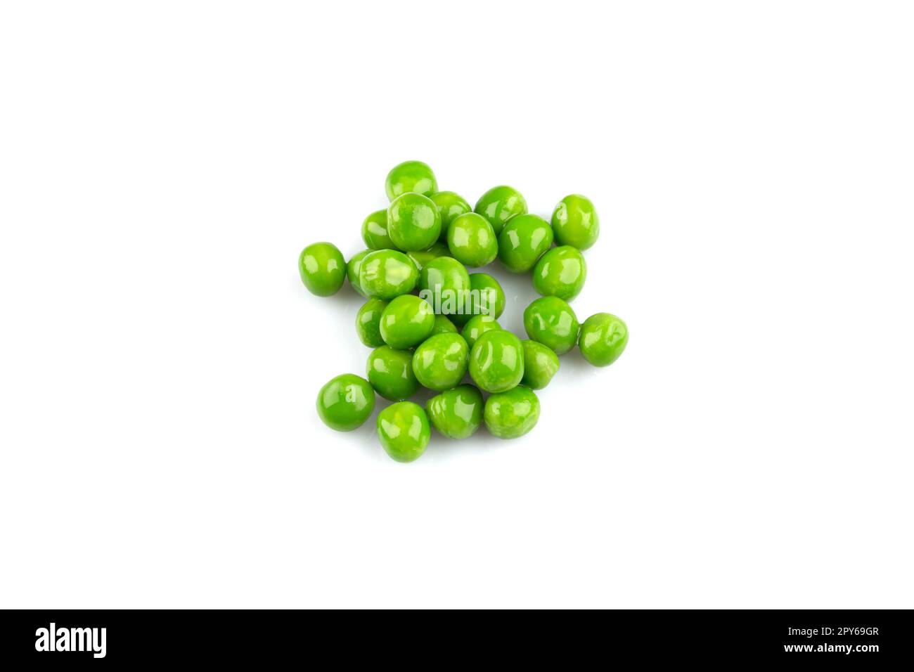 Stapel der Grüne nasse Pea Stockfoto