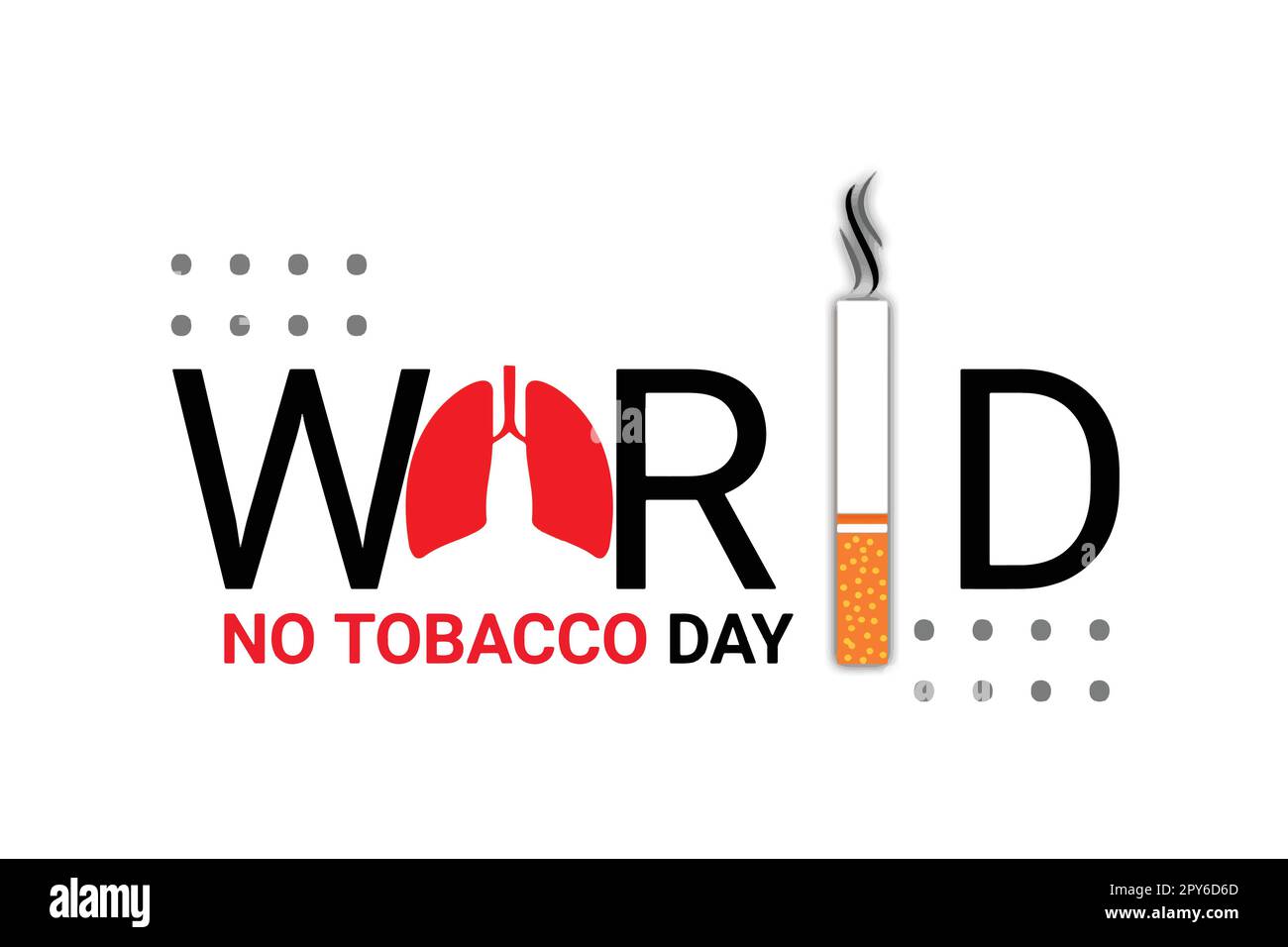 Illustration Des Weltnaturrauchertages. Urlaubskonzept. Vorlage für Hintergrund, Banner, Karte, Poster mit Texteindruck Stock Vektor