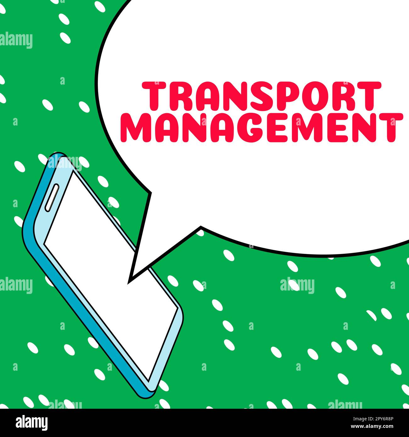 Inspiration mit Schild Transport Management. Geschäftsüberblick Verwaltung von Aspekten der Fahrzeugwartung und des Fahrzeugbetriebs Stockfoto