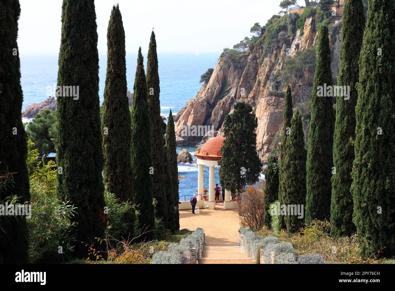 Blanes-Stadt in Spanien Stockfoto