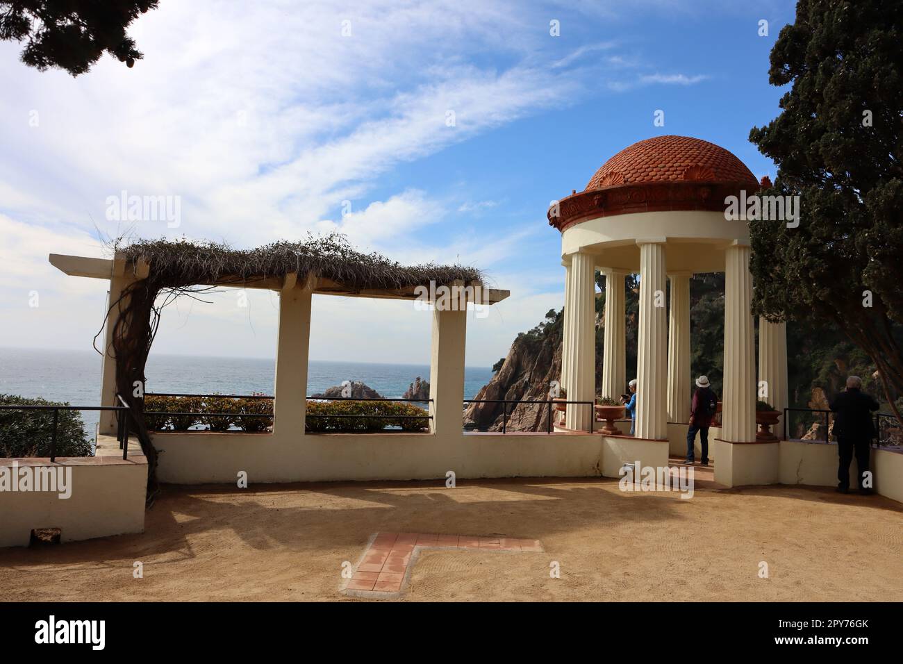 Blanes-Stadt in Spanien Stockfoto
