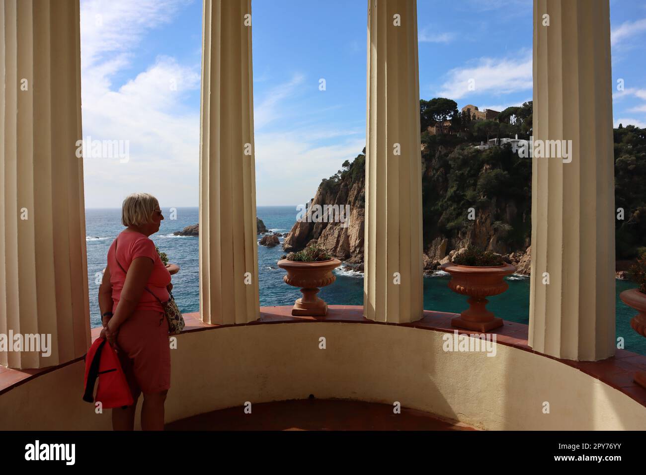 Blanes-Stadt in Spanien Stockfoto