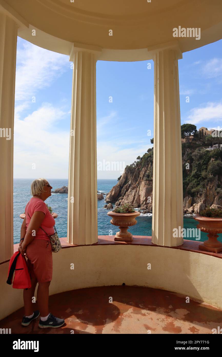 Blanes-Stadt in Spanien Stockfoto